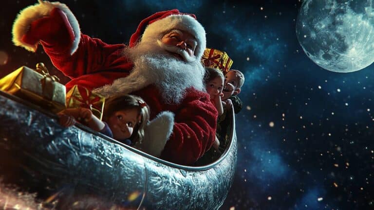 Kde je Santa, tam je šťastie: Objavte vianočné poklady!