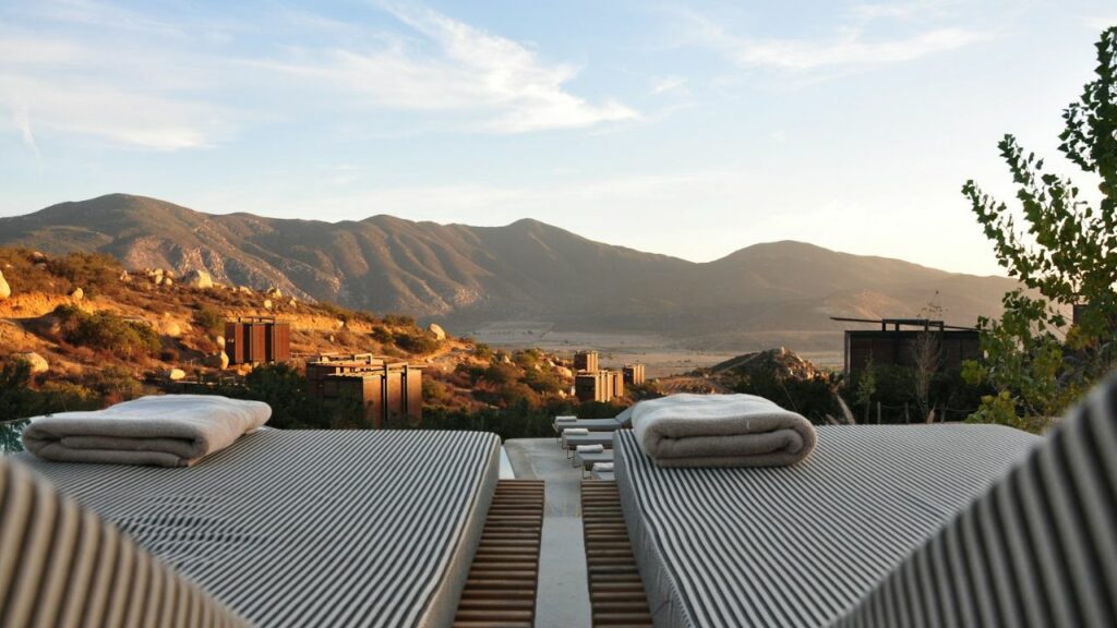 Hotel s výhľadom na hory