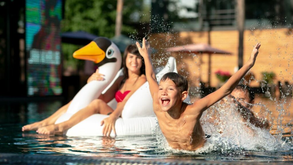 Vodné atrakcie pre staršie deti